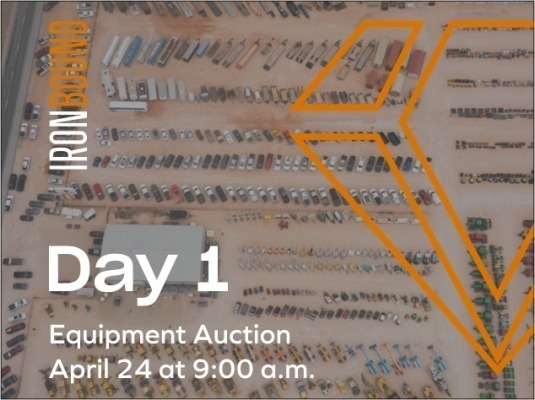 Day 1 April 2024 Public Equipment Auction.