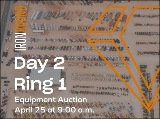 Day 2 April 2024 Public Equipment Auction ( Ring 1)