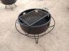 Unused 30" Fire Pit w/ Grill Plate - 2