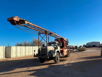 International Cable Tool Rig Truck