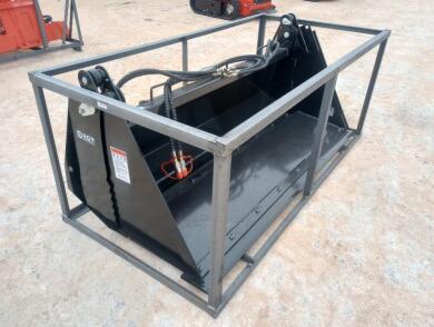 Unused Topcat 4 in 1 BCT 73" Skid Steer Bucket