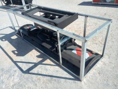 Unused 86” Hydraulic Skid Steer Blade