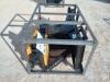 Unused Agrotk 750 Post Driver (Skid Steer Attachment) - 3