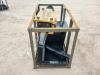 Unused Agrotk 680 Post Driver (Skid Steer Attachment) - 5