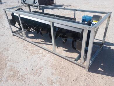 Unused 72" Rotary Tiller (Skid Steer Attachment)