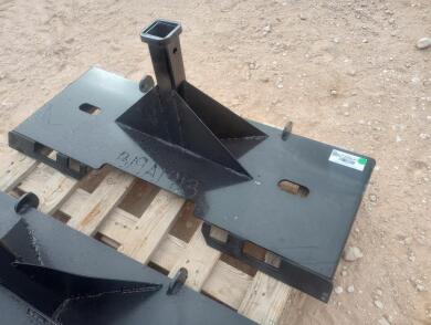 Unused 2'' Hitch Receiver (Skid Steer Attachment)