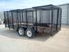 2014 Top Hat 16Ft Trash Trailer - 2