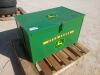 John Deere Tool Storage Box w/Misc Tools