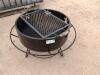 Unused 30" Fire Pit w/ Grill Plate