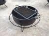 Unused 30" Fire Pit w/ Grill Plate - 2