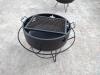 Unused 30" Fire Pit w/ Grill Plate - 2