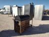 40" BBQ Pit w/ Vertical Smoker and Indirect Heating Box - 3