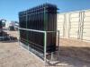 Unused Mobe Galvanized Steel Fence - 5