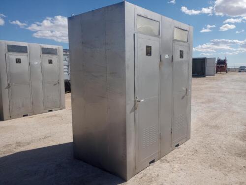 Unused Portable Toilet w/ Double Closestools