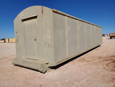 38Ft Skidded Metal Storage Building