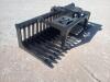 Unused KC Single Cylinder 76" Skeleton Grapple Bucket (Skid Steer Attachment) - 3