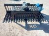 Unused KC Single Cylinder 76" Skeleton Grapple Bucket (Skid Steer Attachment) - 2