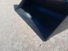 Unused 78” Skid Steer Bucket w/Single Blade - 6