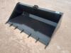 Unused 66” Skid Steer Bucket w/Teeth