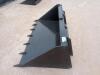 Unused 66” Skid Steer Bucket w/Teeth - 2