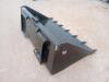 Unused 66” Skid Steer Bucket w/Teeth - 4