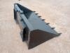 Unused 66” Skid Steer Bucket w/Teeth - 4