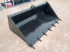 Unused 66” Skid Steer Bucket w/Teeth - 5