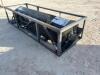 Unused 72" Mower King Rotary Tiller (Skid Steer Attachment) - 4