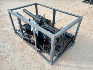 Unused Mower King SSECAG-Y Heavy Duty Skid Steer Auger