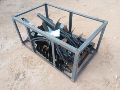 Unused Mower King SSECAG-Y Heavy Duty Skid Steer Auger