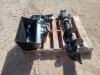 Unused Lanty Mini Excavator Attachments, Root Rake, Bucket Clamp, Post Hole Auger, Ripper Tooth - 2