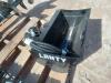 Unused Lanty Mini Excavator Attachments, Root Rake, Bucket Clamp, Post Hole Auger, Ripper Tooth - 4