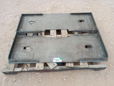 (2) Unused Formed Skid Steer Frames