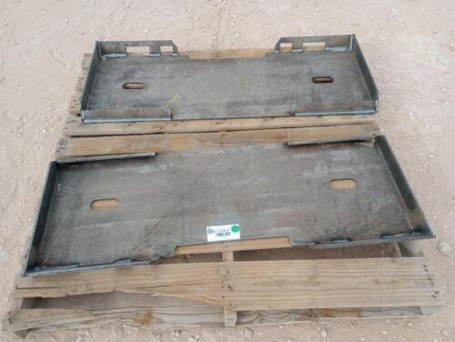 (2) Unused Formed Skid Steer Frames