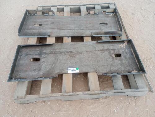 (2) Unused Formed Skid Steer Frames