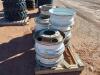 (10) Misc Steel Truck Wheels - 2