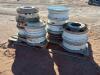 (10) Misc Steel Truck Wheels - 3