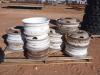 (10) Misc Steel Truck Wheels - 5