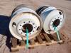 (5) Steel Truck Wheels 24.5 - 3