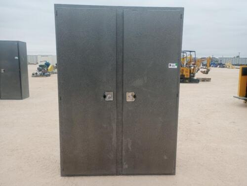Unused 2 Door Storage Cabinet