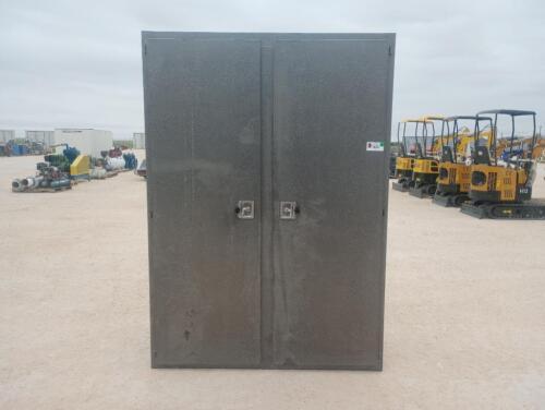 Unused 2 Door Storage Cabinet