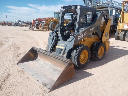 John Deere 318G Skid Steer Loader