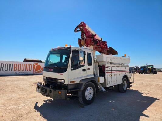 2007 GMC T7500 Digger Truck