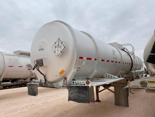 Stephens Pneumatics Crude Oil Tank Trailer VIN# 74088