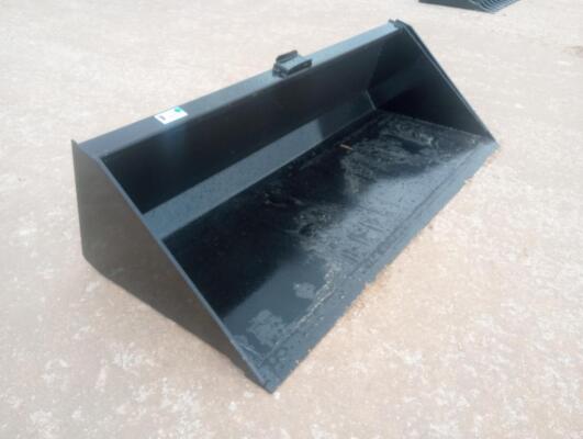 Unused 78” Skid Steer Bucket w/Single Blade