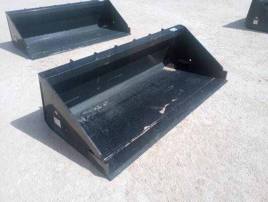 Unused Skid Steer Bucket w/Single Blade