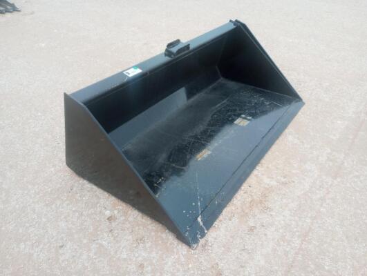 Unused 66” Skid Steer Bucket w/Single Blade