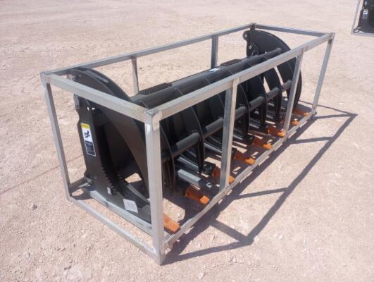 Unused 78" Hydraulic Root Grapple (Skid Steer Attachment)