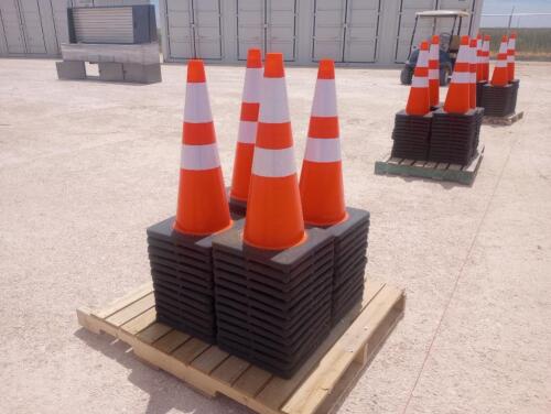 (50) Unused Safety Traffic Cones