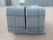 (40) Sections of Unused AGT Portable Galvanized Construction Site Fence- 4ft x 7ft Sections - 2